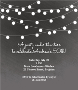 String Light Invitation